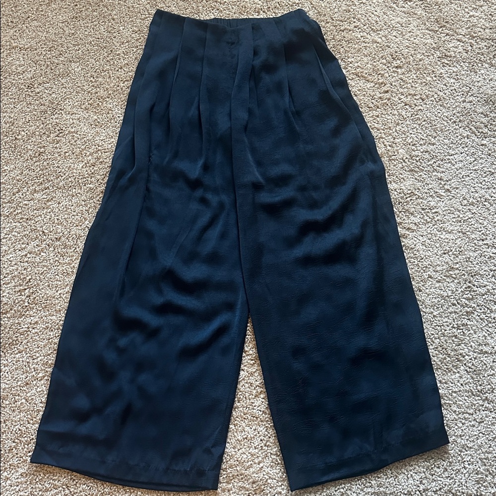 Target Women's Wide Leg Pants - Navy